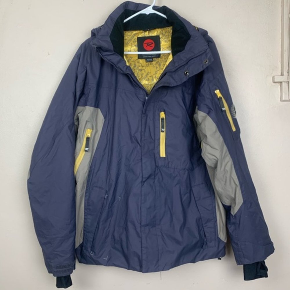 Rossignol Men's Jacket Coat Snow Blue Ski M